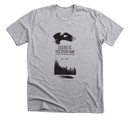 Friends of Discovery Park, a Athletic Heather Premium Unisex Tee