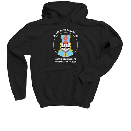 The Nutcracker 2026 - North Star Ballet, a Black Youth Pullover Hoodie