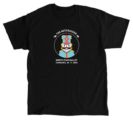 The Nutcracker 2026 - North Star Ballet, a Black Classic Unisex Tee
