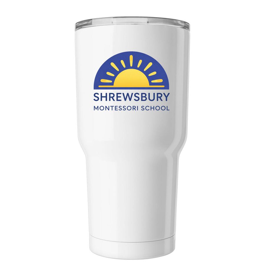 Tumbler, a White Insulated Tumbler