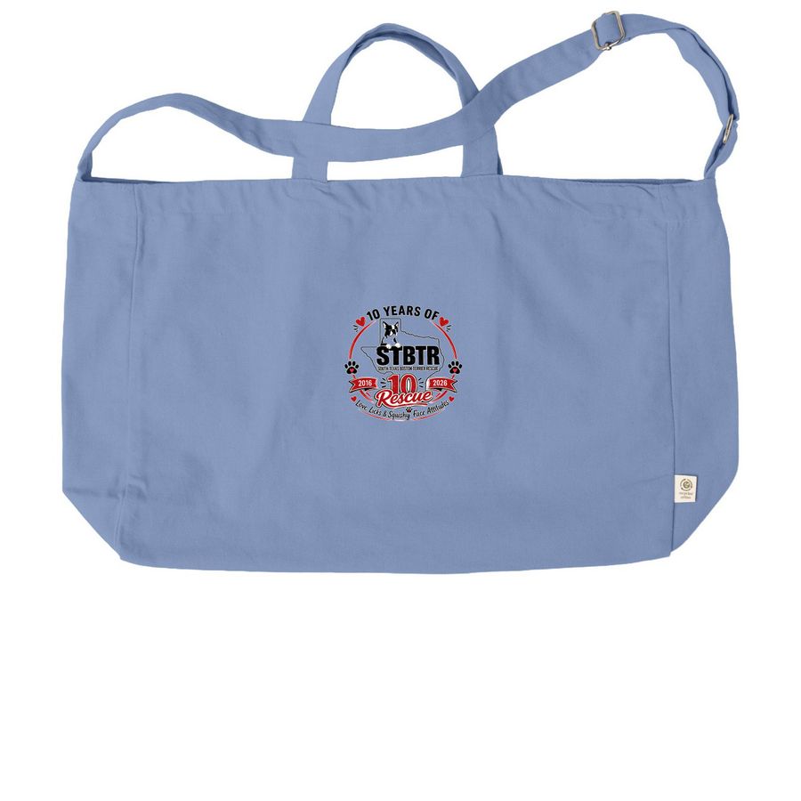 10 Years, 10,000 Lives Touched, a Elemental Blue Reclaimist G2G Tote Bag