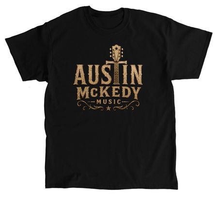 Rustic Austin Logo Shirt, a Black Classic Unisex Tee