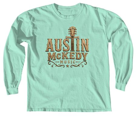 Rustic Austin Logo Shirt, a Island Reef Comfort Colors Long Sleeve Tee