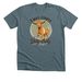 I Was Simply Born to Dilly Dally Tee, a Heather Slate Premium Unisex Tee