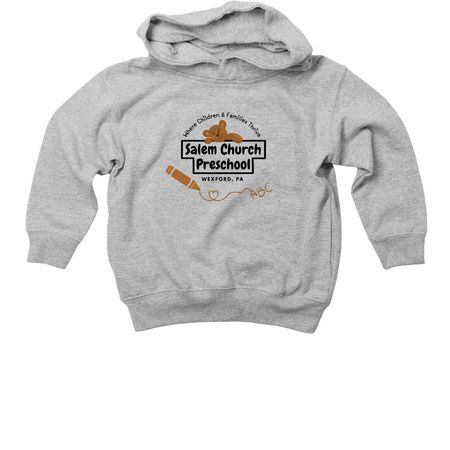 Preschool Toddler, a Heather Toddler Pullover Hoodie