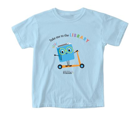 Plano Library Friends | Kids Tee, a Chambray Comfort Colors Youth Tee