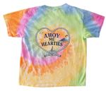 Ahoy Me Hearties, a Eternity Youth Tie Dye Tee (back-view)