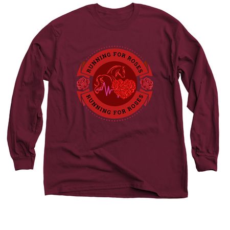 Roses Logo 2, a Maroon Classic Long Sleeve Tee