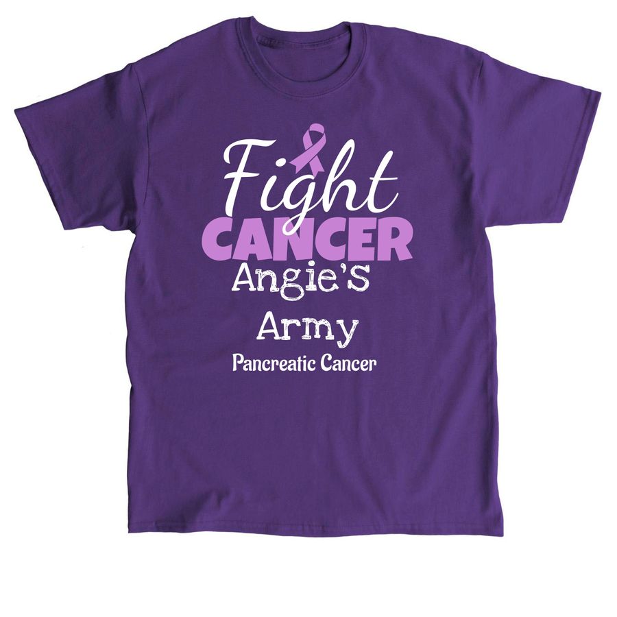 Angie's Army&nbsp;, a Purple Classic Unisex Tee