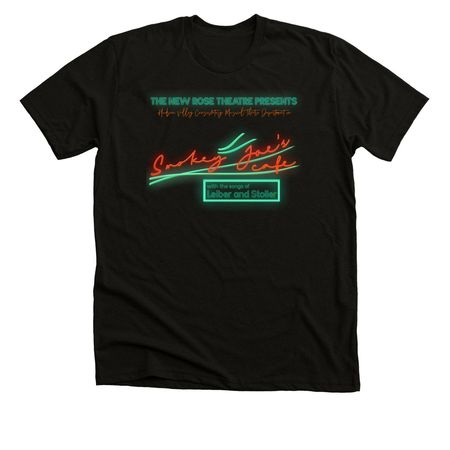 Smokey Joe's Cafe, a Solid Black Blend Premium Unisex Tee