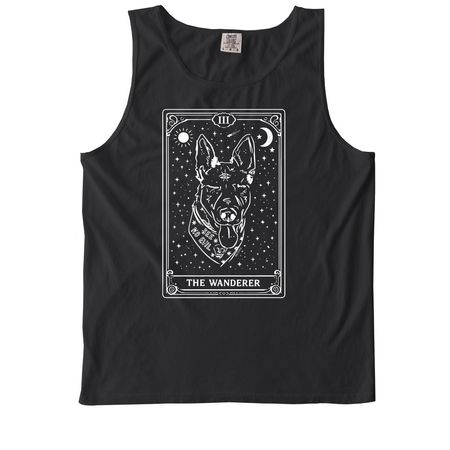 Stray Charles&nbsp;, a Black Comfort Colors Tank Top