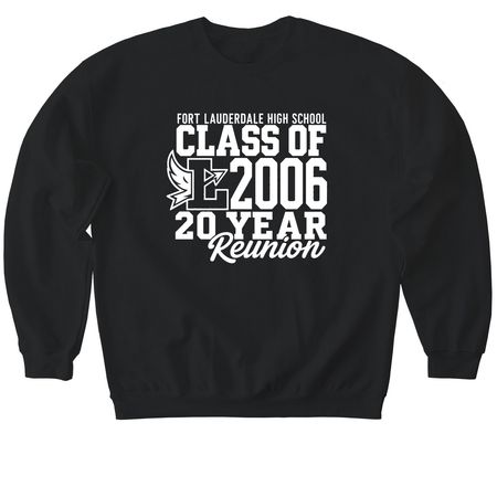 C/O 2006 Reunion Collection, a Black Softstyle Crewneck Sweatshirt