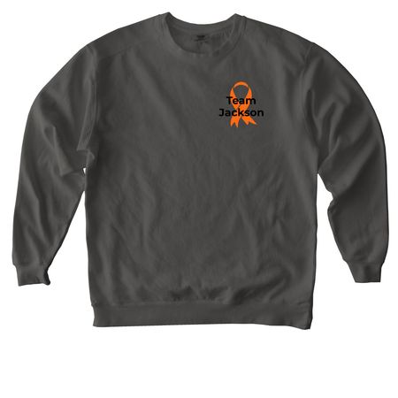 Cancer Sucks Turd-Turd Shirts, a Pepper Comfort Colors Crewneck Sweatshirt