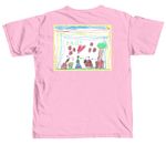 Emily's Shirt, a Blossom Comfort Colors Unisex Tee (back-view)