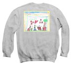 Emily's Shirt, a Sport Grey Crewneck Sweatshirt (back-view)