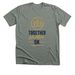 Together We Move, a Deep Heather Premium Unisex Tee