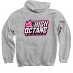 Raising money for our cancer Heros, a Sport Grey Pullover Hoodie (back-view)