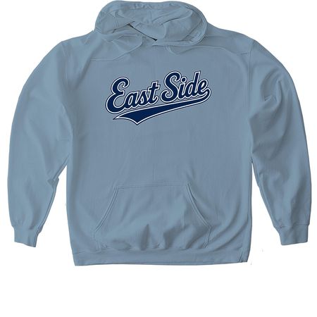 East Side - Classic, a Stone Blue Gildan Softstyle Pullover Hoodie