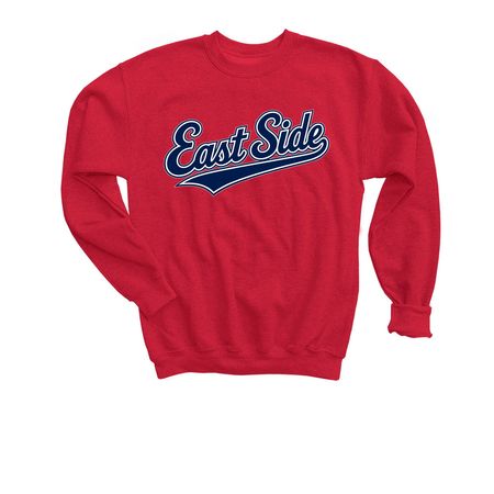 East Side - Classic, a Red Youth Crewneck Sweatshirt