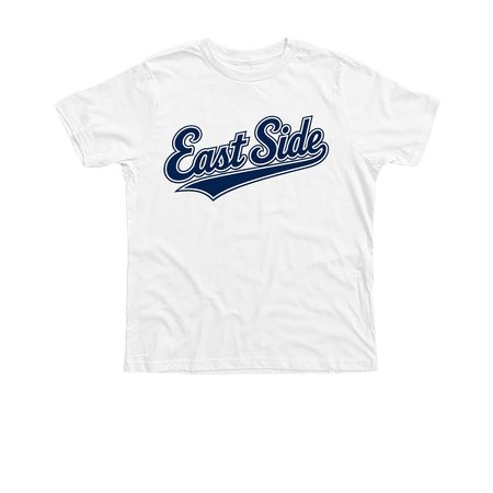 East Side - Classic, a Solid White Blend Premium Youth Tee