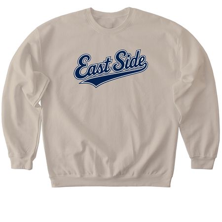 East Side - Classic, a Sand Softstyle Crewneck Sweatshirt