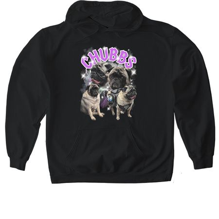 Chubbs + F&N, a Black Gildan Softstyle Pullover Hoodie