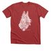 Loyal Shepherd, a Heather Canvas Red Premium Unisex Tee