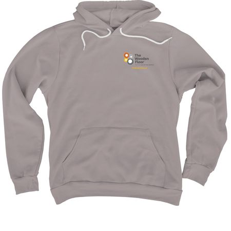 The Wooden Floor Logo Dark Gray, a Storm Premium Pullover Hoodie
