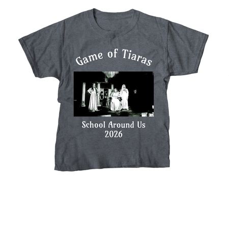 Game of Tiaras 2026, a Dark Heather Youth Unisex Tee