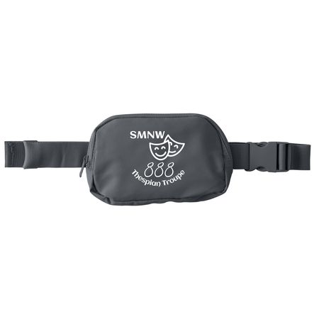 Troupe Bag, a Storm Grey Matte Hip Pack