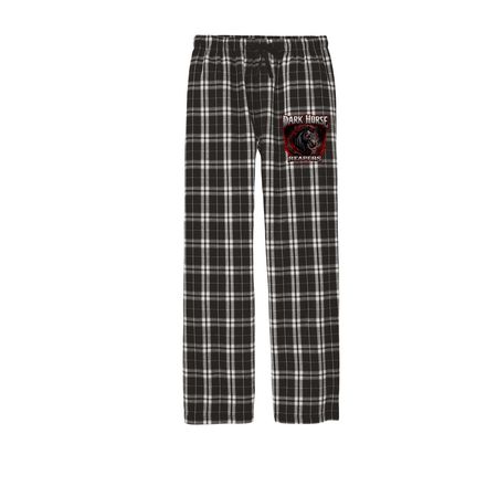 Dark Horse Reapers Bottoms, a Black Flannel Pajama Pant