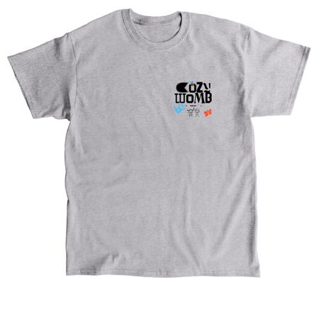 Cozy People, a Sport Grey Classic Unisex Tee