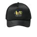 15 Year Hat&nbsp;, a Deep Black Printed Foam Trucker Hat