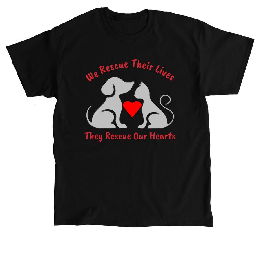 Rescue Our Hearts, a Black Classic Unisex Tee