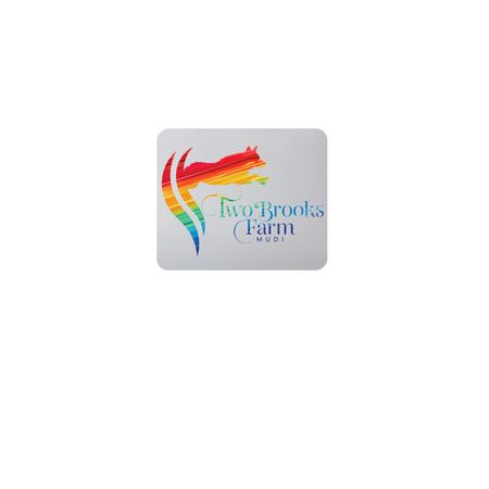 Rainbow Mousepad, a White Full Color Mouse Pad