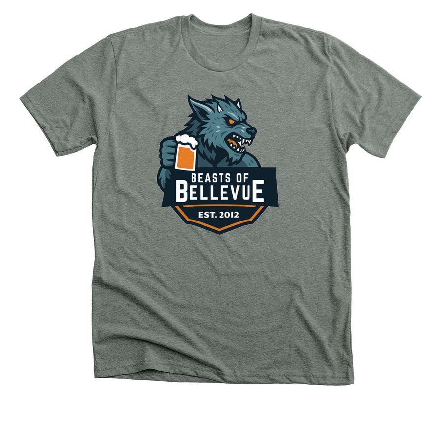 BoB Merch, a Deep Heather Premium Unisex Tee
