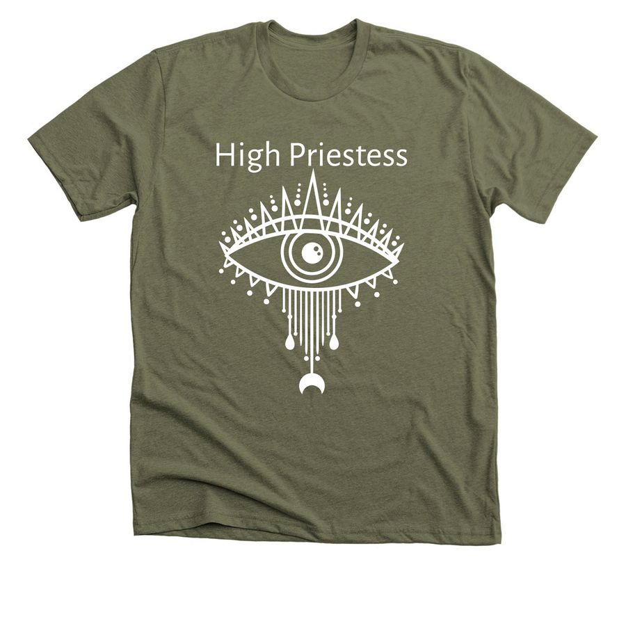 Summer of Seeing, a Heather Olive Premium Unisex Tee