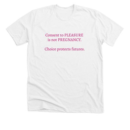 Consent is situational, a Solid White Blend Premium Unisex Tee
