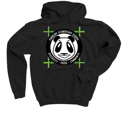 Official Parkside Logo Youth Pullover Hoodie, a Black Youth Pullover Hoodie