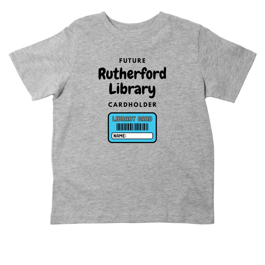 Future Library Cardholder - Toddler, a Heather Toddler Tee