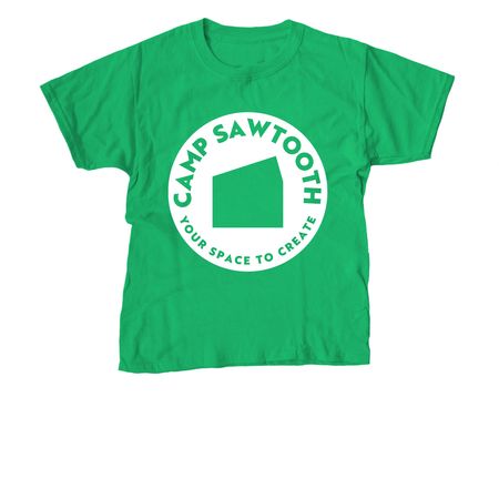 Camp Sawtooth 2026, a Irish Green Youth Unisex Tee