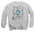 2026 Chapter Shirt, a Sport Grey Crewneck Sweatshirt (back-view)