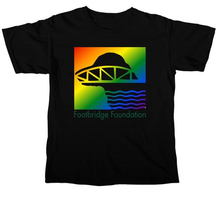 Rescue With Pride, a Black Comfort Colors Unisex Tee