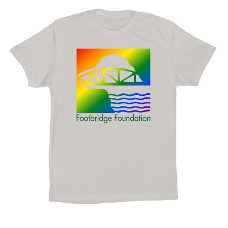 Rescue With Pride, a Solid Athletic Grey Premium Cotton Tee