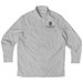 FPC Logo UV Button-Down, a Gusty Grey Daybreak UV Long Sleeve Shirt