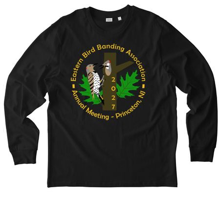 27 Meeting Large Logo Long Sleeve, a Black Stanley/Stella Unisex Creator 2.0 Long Sleeve Tee