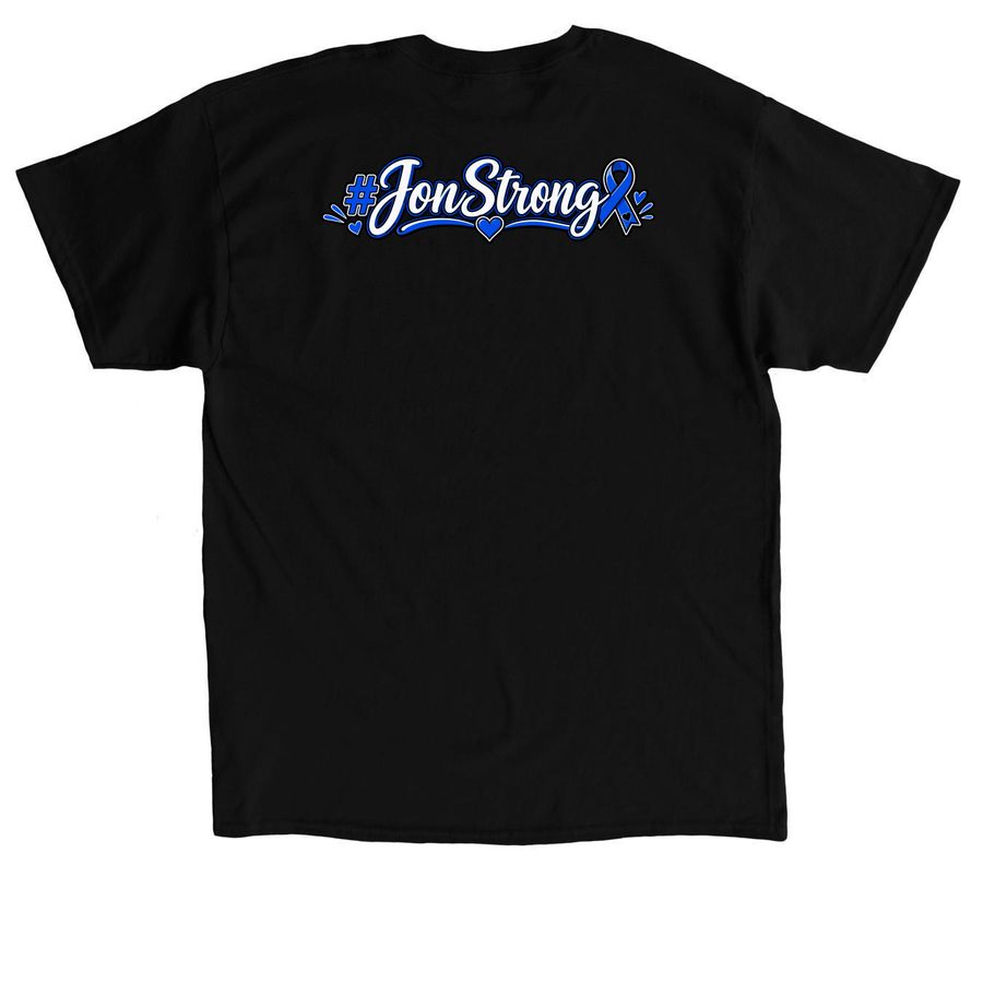 Shirts for Jon, a Black Classic Unisex Tee (back-view)