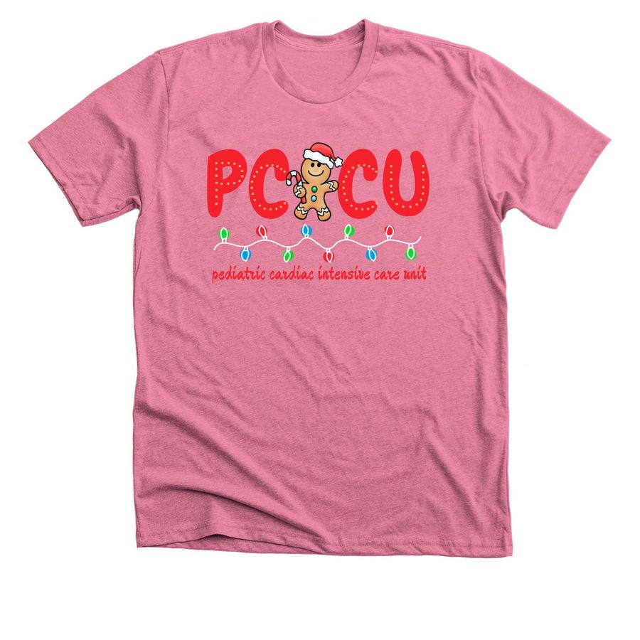 Gingerbread <3, a Heather Mauve Premium Unisex Tee