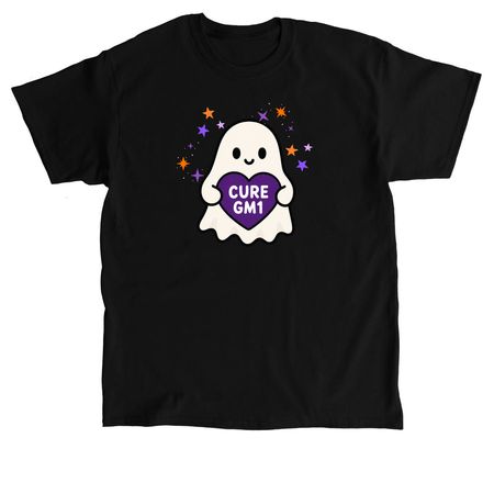 Cure GM1 Ghost for Halloween, a Black Classic Unisex Tee