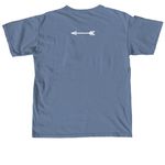 breathe and bloom tee, a Blue Jean Comfort Colors Unisex Tee (back-view)